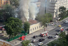 Photo of Потушено пожар в центре Москвы