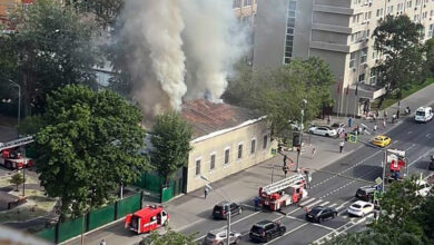 Photo of Потушено пожар в центре Москвы
