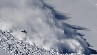 Photo of Сход лавины в горах Сочи